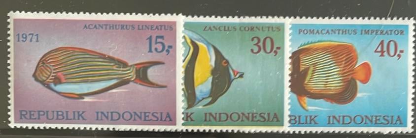 Indonesië - ZB707/709 - 1971 - postfris, Ophalen of Verzenden, Zuidoost-Azië