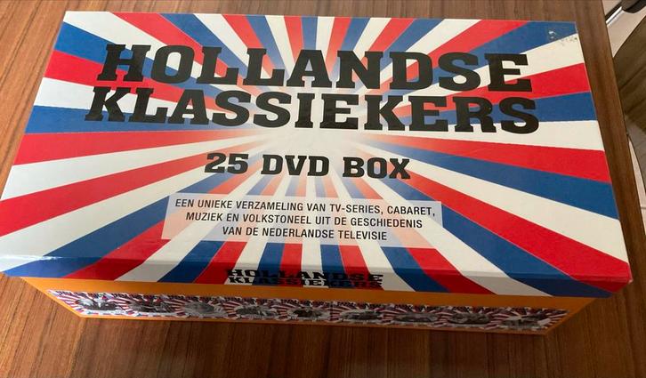 Hollandse Klassiekers 25 DVD Box - Unieke Verzameling, Cd's en Dvd's, Dvd's | Tv en Series, Zo goed als nieuw, Overige genres