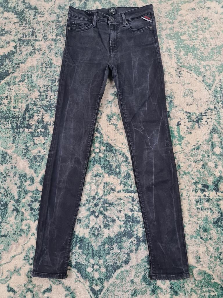 Replay Joi skinny fit W28 L30 WMN Tulsi2830 Zwart, Zwart, Replay, Ophalen of Verzenden, Zo goed als nieuw