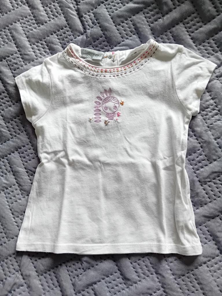 T-shirt Du Pareil au Même maat 74, Kinderen en Baby's, Babykleding | Maat 74, Meisje, Ophalen of Verzenden, Shirtje of Longsleeve
