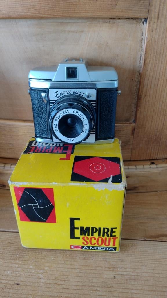 Empire Scout vintage camera, model 316, Ophalen of Verzenden, Gebruikt, Compact, Overige Merken