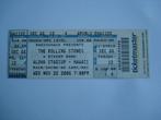 Ticket The Rolling Stones. A bigger bang. 2006, Ophalen of Verzenden, Zo goed als nieuw, Foto of Kaart