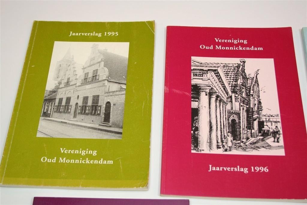 Monnickendam Geschiedenis — Jaarboeken 1995-2002 Set 7 Delen, Ophalen of Verzenden, Gelezen