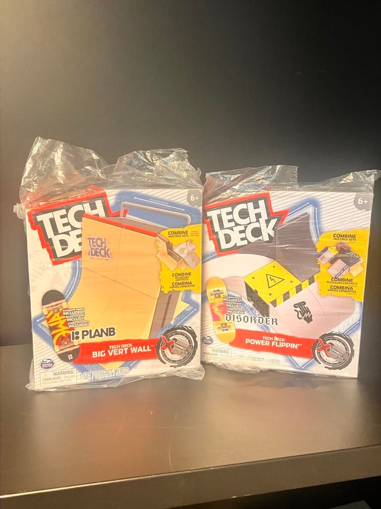 Tech Deck set + meer skateboards, Kinderen en Baby's, Speelgoed | Overig, Nieuw, Jongen of Meisje, Ophalen of Verzenden