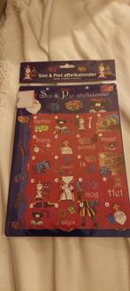 SINTERKLAAS & ....PIET AFTEL KALENDER EN STICKERS, Ophalen of Verzenden, Nieuw