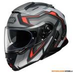 Shoei Neotec 2 Respect Systeemhelm, Mat Zwart-Antraciet-Rood, Ophalen of Verzenden, Nieuw met kaartje