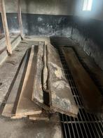 9 Oude Eiken Planken - Boerderij Hout - 3m Lang, Ophalen, Gebruikt, Eiken, Plank