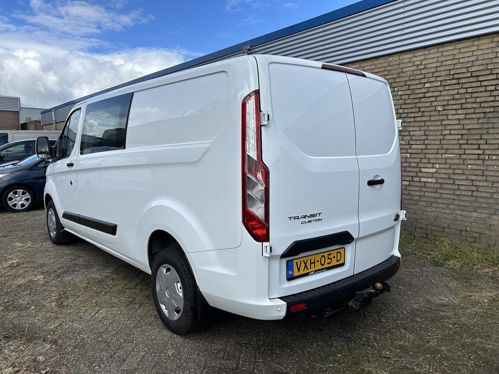 Ford Transit Custom 300 2.0 TDCI 130 pk L2H1 Trend Dubbele C, Voorwielaandrijving, Euro 6, 4 cilinders, Wit