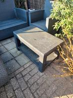 Gratis Wicker Salontafel - Antraciet (60x110 cm), Tuin en Terras, Ophalen, Gebruikt, Rechthoekig