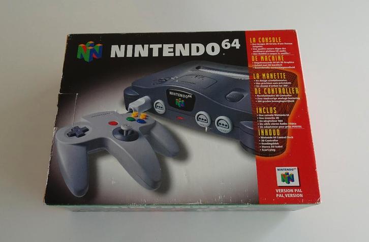 Nintendo 64 Compleet in Doos, Spelcomputers en Games, Spelcomputers | Nintendo 64, Zo goed als nieuw, Met 1 controller, Ophalen