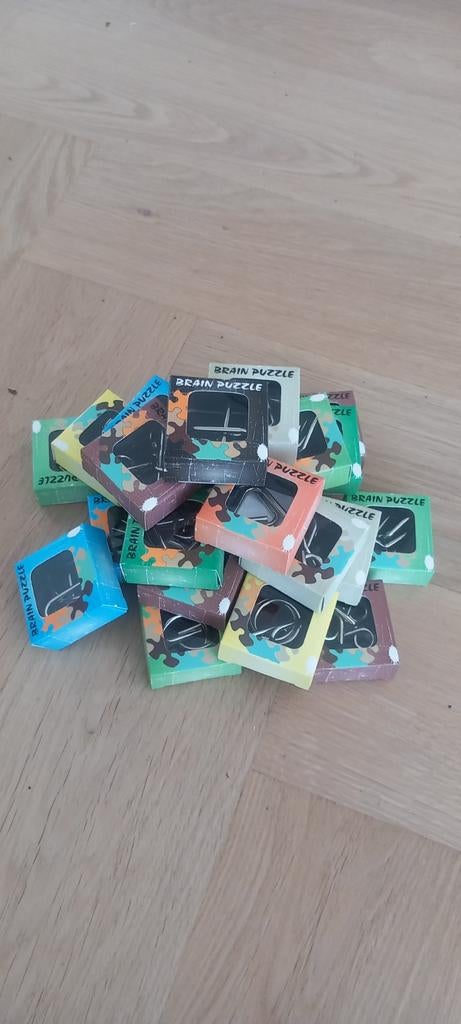 23x Brain Puzzels, Hobby en Vrije tijd, Denksport en Puzzels, Ophalen of Verzenden, Gebruikt, Overige typen
