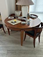 Giorgetti Leon Krier tafel met stoelen italiaans design, Ophalen, Gebruikt, Italiaans Design Giorgetti Art Deco Vintage, 4 tot 6 stoelen
