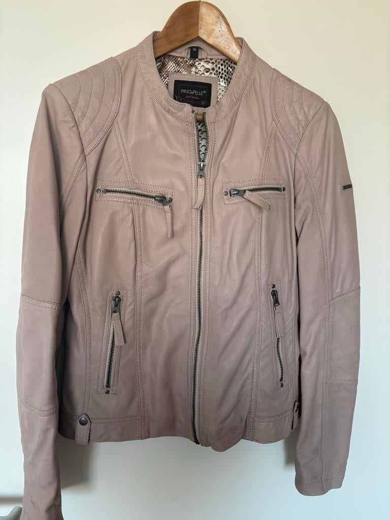 Nieuw Lamslederen Jasje RINO PELLE - Rozegetint, Bovenwijdte, Ophalen of Verzenden, Nieuw, Maat 42/44 (L), Roze
