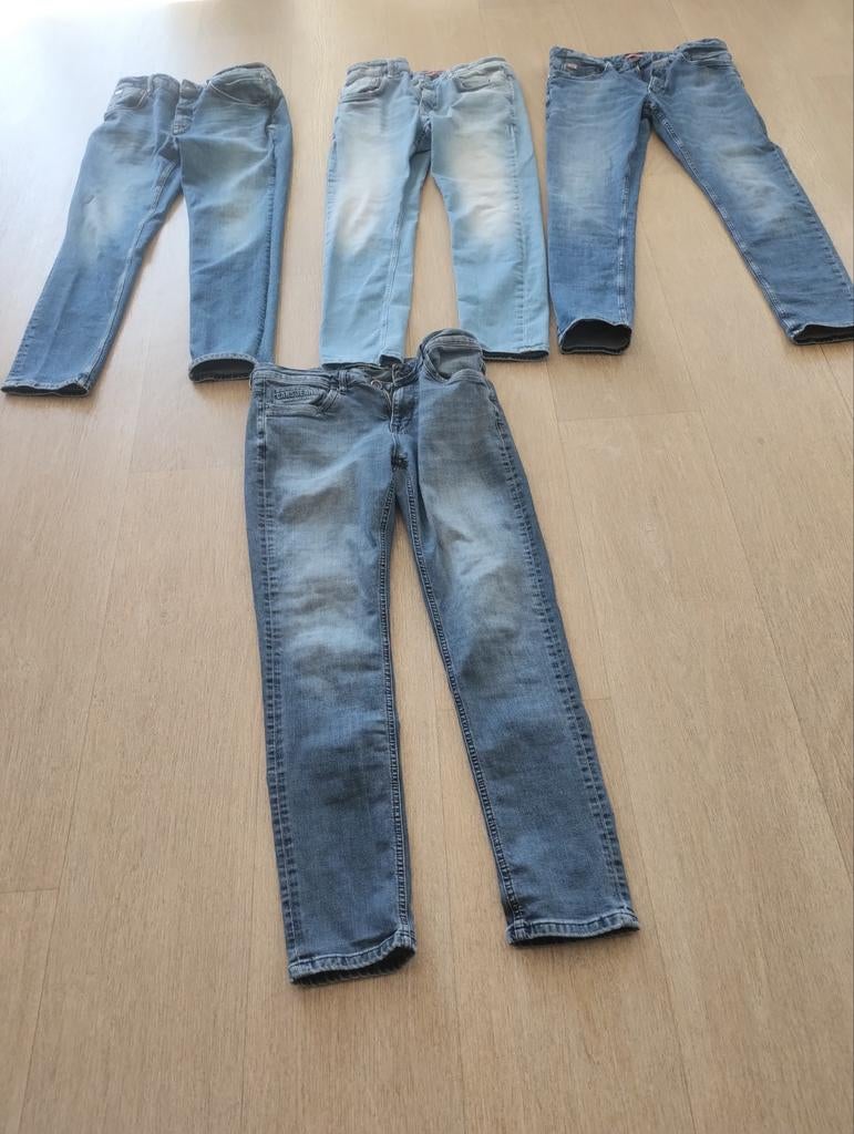 4 Heren Jeans: Cars (W33/L32) & No Excess (W34/L32) - ZGAN, Ophalen of Verzenden, Zo goed als nieuw, W33 - W34 (confectie 48/50)