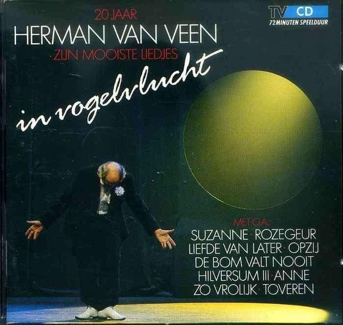 Herman van Veen CD 's LP 's DVD 's muziekcassette, Cd's en Dvd's, Ophalen of Verzenden, Zo goed als nieuw, Levenslied of Smartlap