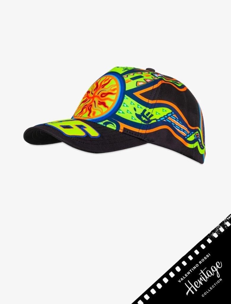 Valentino Rossi 2026 heritage helmet cap pet, Commerciale@vr46racing.com, Nieuw, Pet, 61121 Pesaro PU Italy