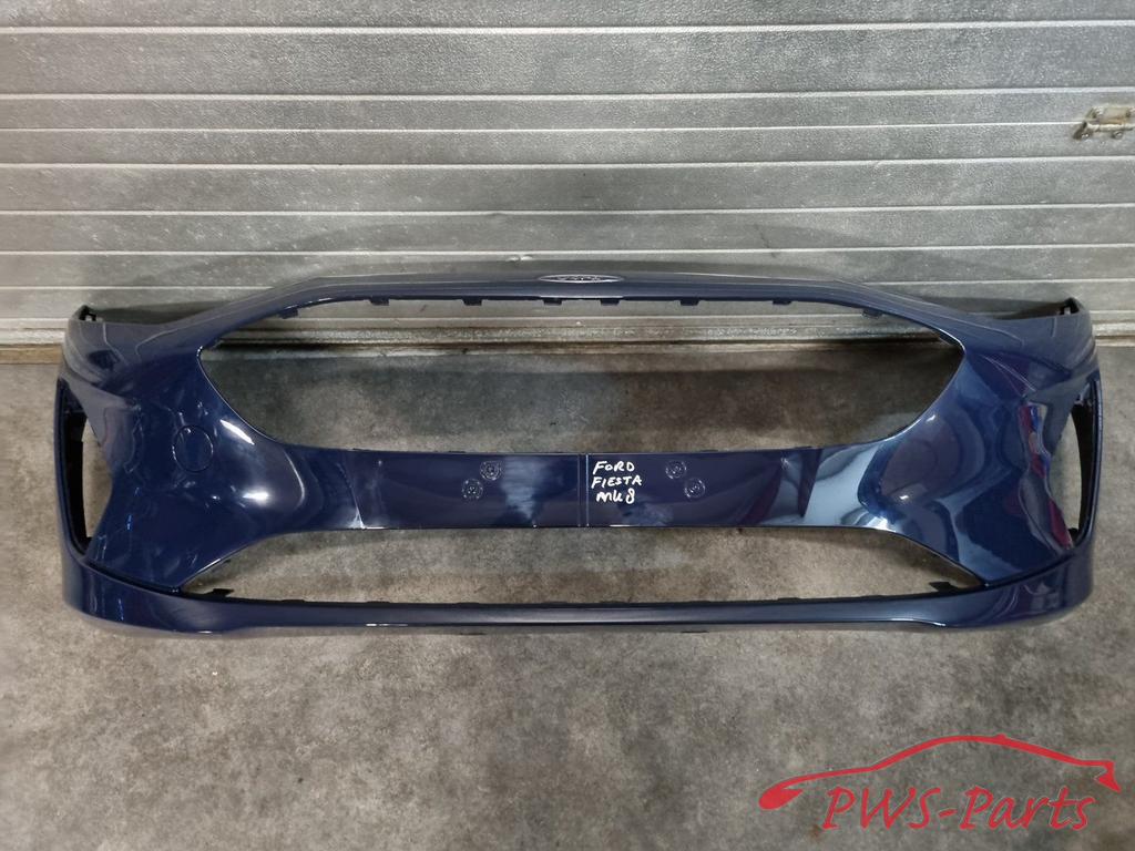 FORD FIESTA MK8 VOORBUMPER DONKER BLAUW ORIGINEEL, Auto-onderdelen, Gebruikt, -, Voor, -