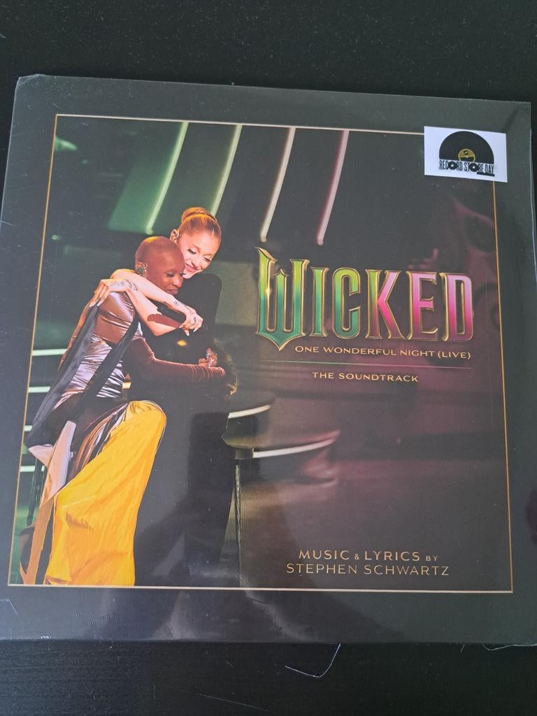 Wicked - One Wonderful Night (Live) Soundtrack Vinyl RSD, Cd's en Dvd's, Vinyl | Filmmuziek en Soundtracks, Ophalen of Verzenden