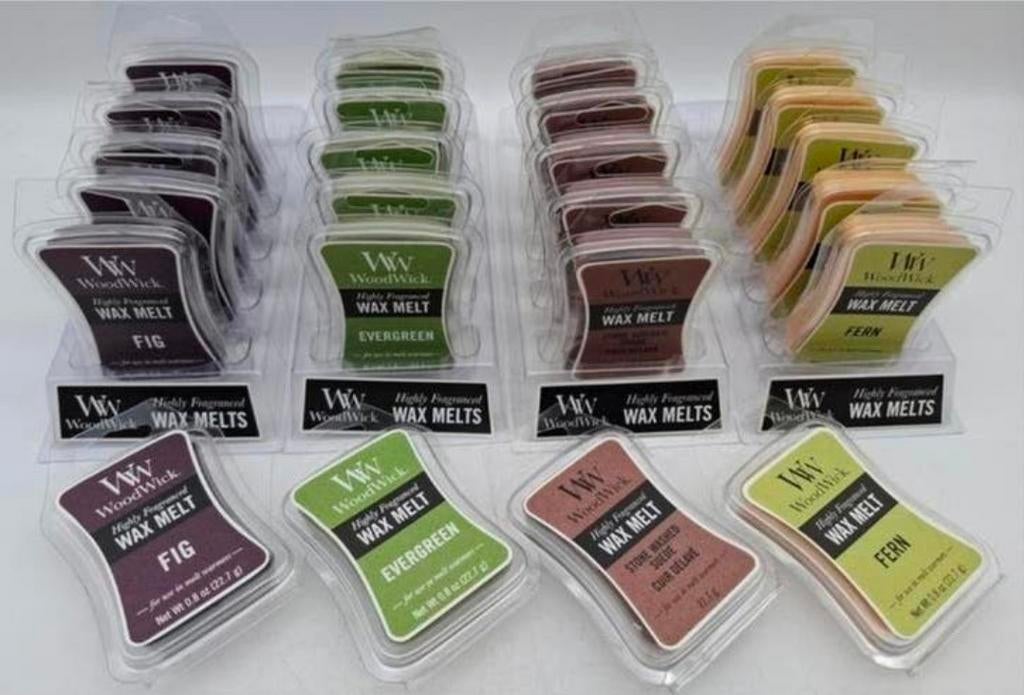 Partij WoodWick wax melt 24 stuks € 20,-, Huis en Inrichting, Woonaccessoires | Kandelaars en Kaarsen, ., Nieuw, Ophalen of Verzenden