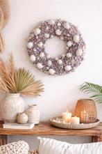 Mooie schelpenkrans – Ibiza / beach stijl, Ophalen of Verzenden, Zo goed als nieuw