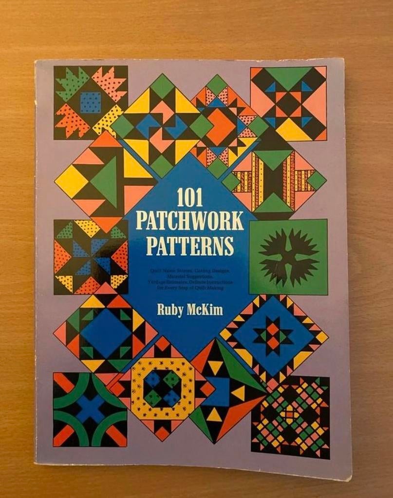 101 Patchwork Patterns van Ruby McKim, Boeken, Hobby en Vrije tijd, Gelezen, Borduren en Naaien, Ophalen of Verzenden