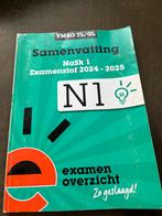 Samenvatting NaSk 1 Examenstof 2024-2025 VMBO TL/GL, Ophalen of Verzenden, Beta, Zo goed als nieuw, LBO