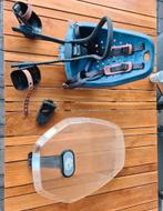 Yepp voorzitje met 2 beugels en windscherm, Ophalen, Gebruikt, Voorzitje