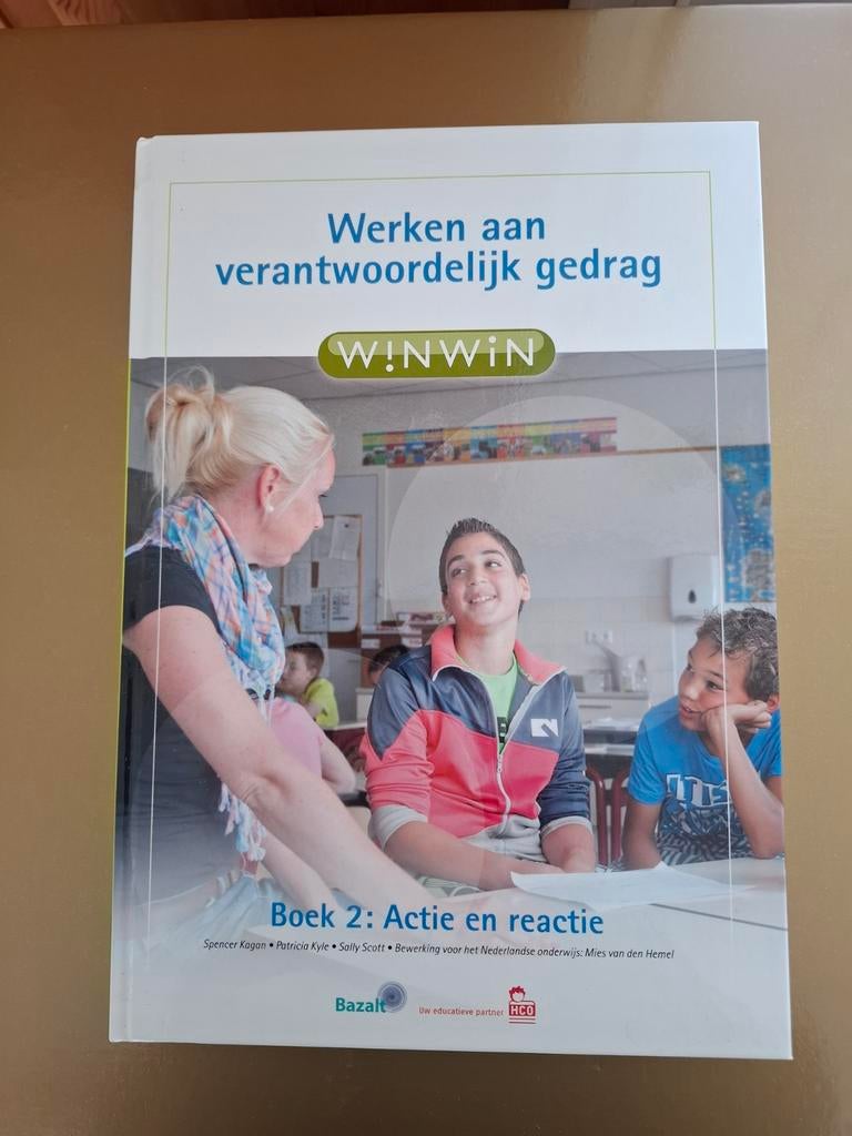 Werken aan verantwoordelijk gedrag Bk 2: Actie en reacti, Boeken, Overige vakken, Ophalen of Verzenden, Zo goed als nieuw, Spencer Kagan, Patricia Kyle, Sally Scott, Mies van den Hemel