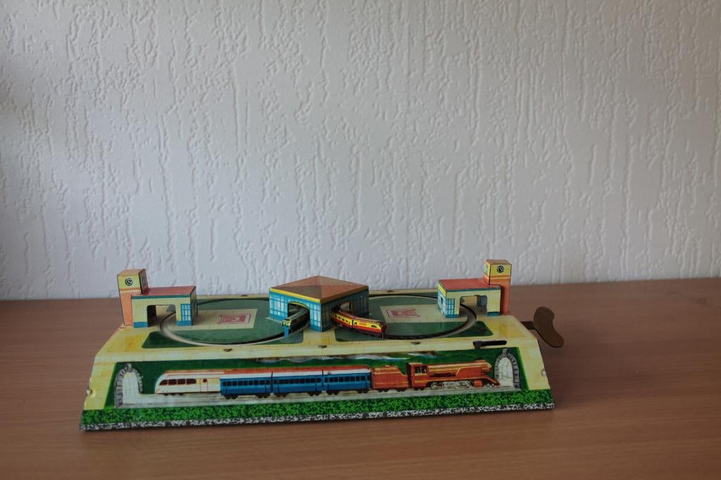 Blikken speelgoed trein, Verzamelen, Spoorwegen en Tramwegen, Ophalen of Verzenden, Nieuw, Trein, Overige typen