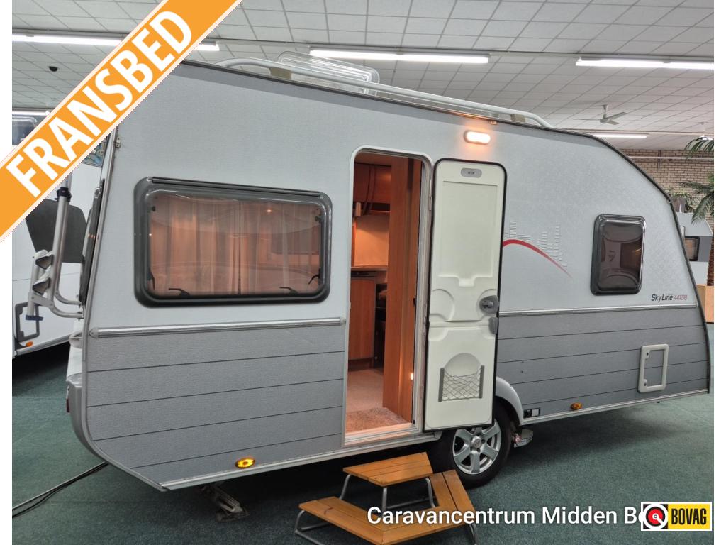 Kip Skyline 44 TDB Fransbed, Caravanmover, Caravans en Kamperen, Standaardzit, Schokbreker, Kip, Bedrijf