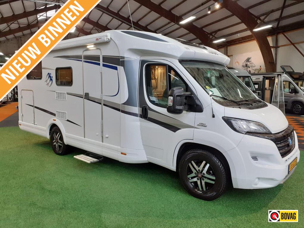Knaus Sky TI 650 MEG ZO GOED ALS NIEUW !!!, Automaat, Ringverwarming, Fiat, Bedrijf