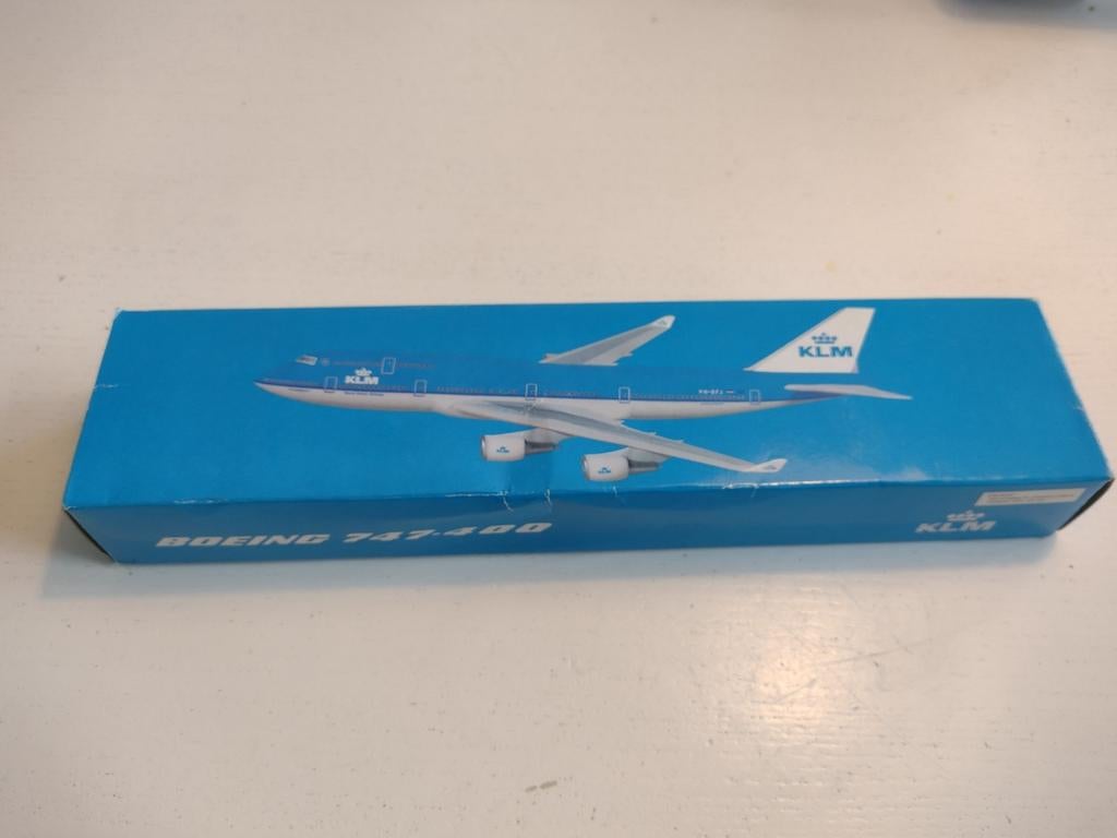 Modelvliegtuig Boeing 747-400 KLM, Ophalen of Verzenden, Overige merken