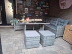 Wicker lounge set Barletta, Tuin en Terras, Ophalen, Bank, Zo goed als nieuw, Loungeset