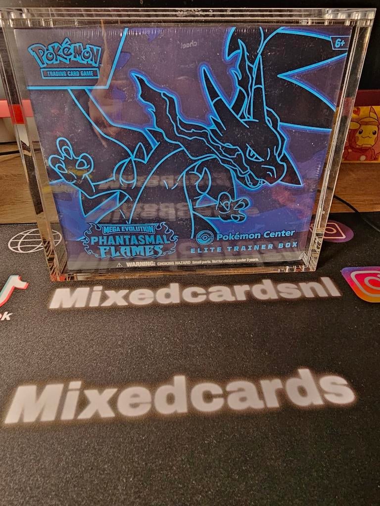 Pokémon Phantasmal Flames Elite Trainer Box Pokémon Center, Hobby en Vrije tijd, Verzamelkaartspellen | Pokémon, Ophalen of Verzenden
