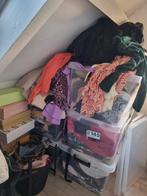 Grote partij 2e hands kleding, schoenen en tassen, Ophalen, Gedragen