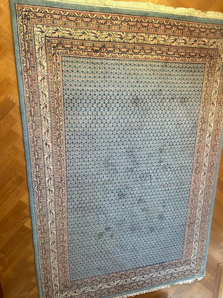 Perzisch vloerkleed Mir, Ophalen, Gebruikt, Blauw, 200 cm of meer