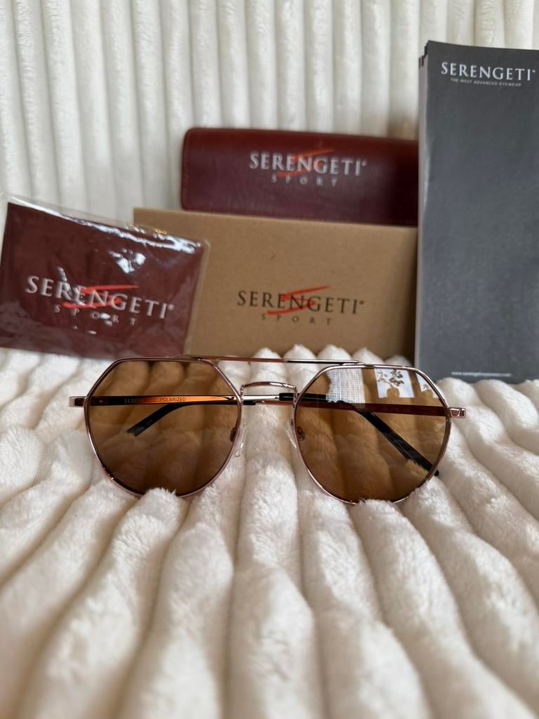 Serengeti Shelby SS533001 incl garantie en btw-factuur, Zonnebril, Nieuw, Ophalen of Verzenden, Nvt