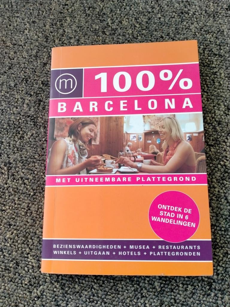 Annebeth Vis - 100% Barcelona, Boeken, Reisgidsen, Overige merken, Budget, Europa, Annebeth Vis