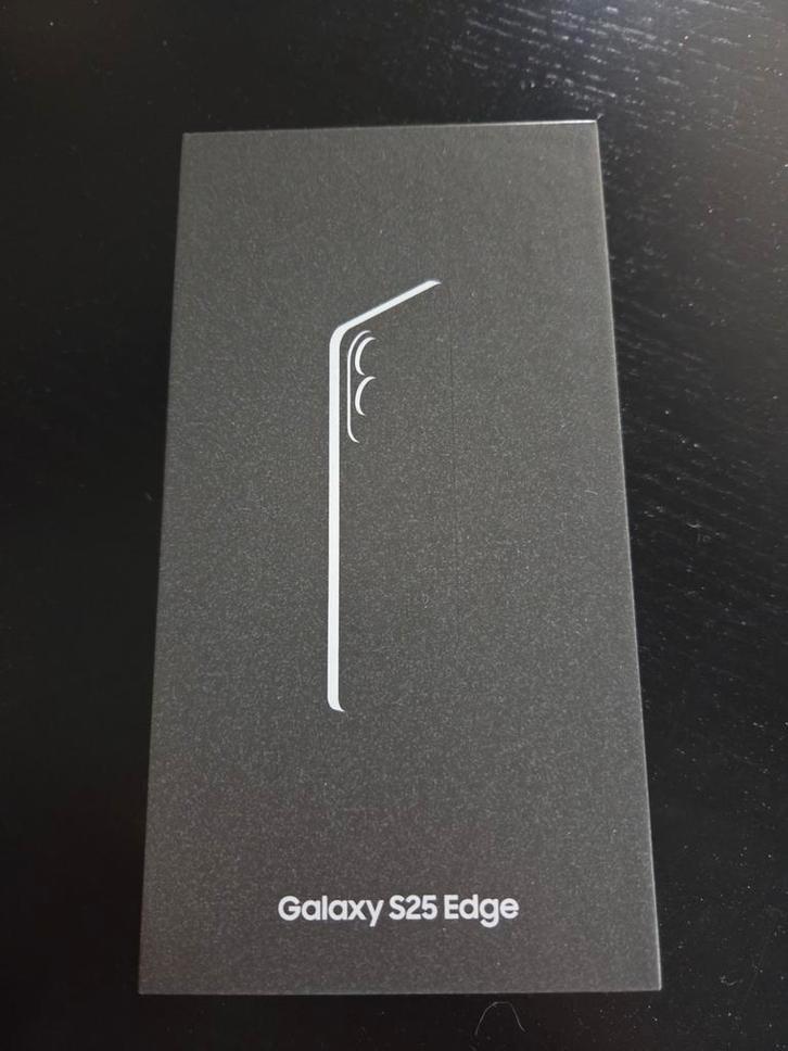 Samsung S25 Edge 256GB Zwart, Telecommunicatie, Mobiele telefoons | Samsung, Zo goed als nieuw, Overige modellen, 256 GB, Zonder abonnement