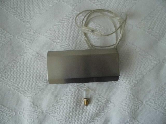 RVS metalen Bedlampje Wandlampje van Massive max 40 watt, Ophalen of Verzenden, Gebruikt, Metaal