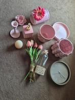 Roze assescoires, Huis en Inrichting, Woonaccessoires | Overige, Ophalen of Verzenden