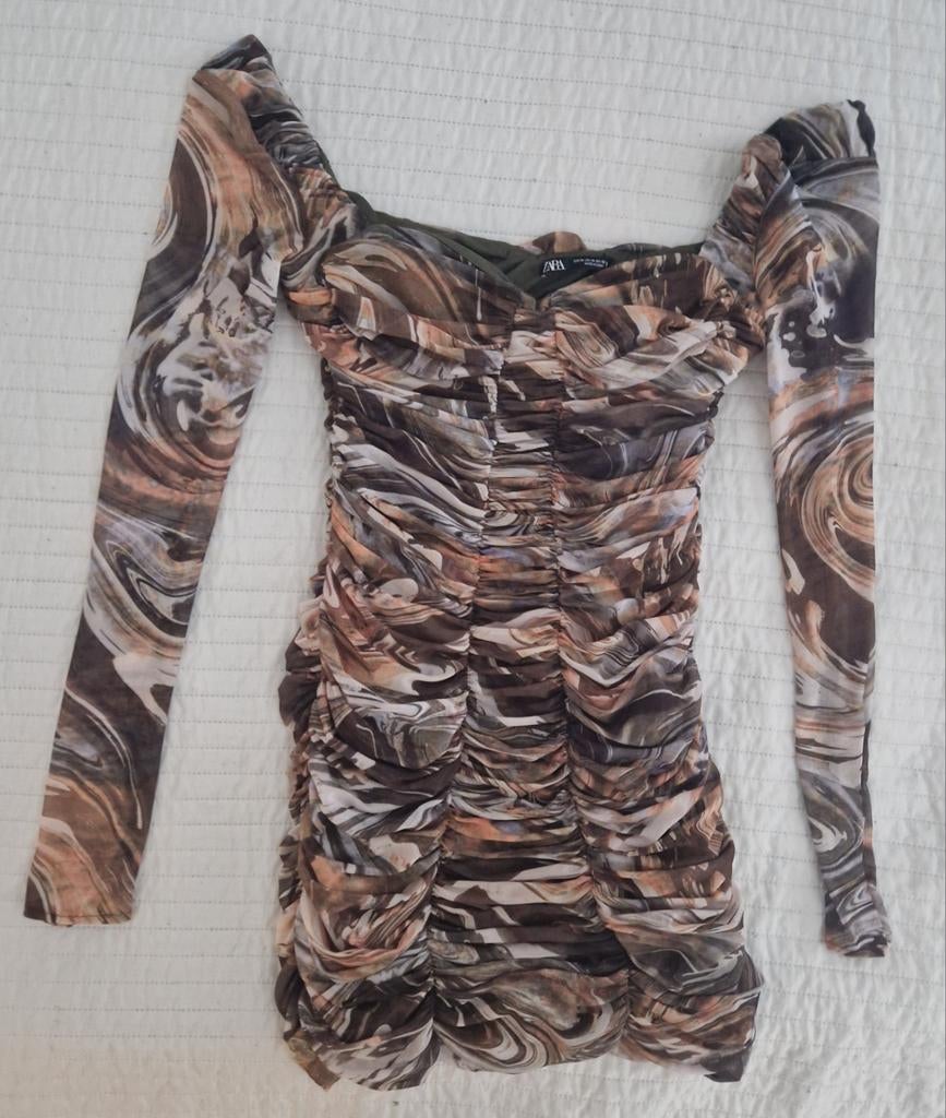 Zara jurk maat m maat 38 feest jurken kerst dames kleding, Maat 38/40 (M), Verzenden, Zara, Zo goed als nieuw