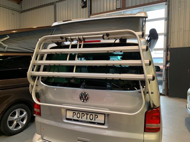 Fietsendrager voor achterklep VW T5 en T6, 3 fietsen of meer, Gebruikt, Elektrische fiets, Achterklepdrager