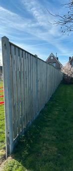 Douglas / Beton schutting - 3 jaar oud, per deel te koop, Tuin en Terras, Ophalen, 6 meter of meer, Hout, 1 tot 2 meter