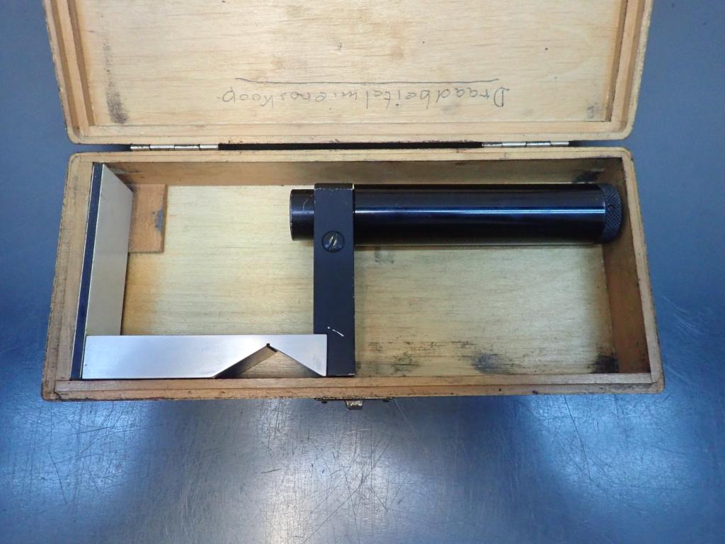 Schroefdraad microscoop / precisie hoekmeter, Niet ingevuld, Gebruikt, Niet ingevuld, Ophalen of Verzenden