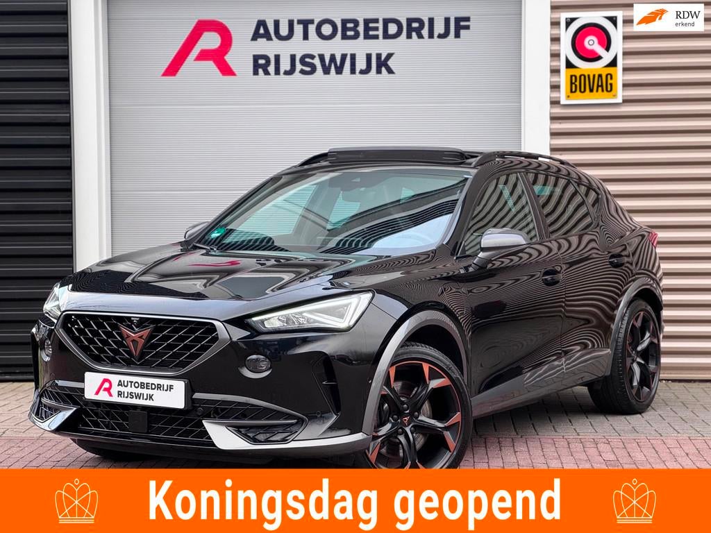 CUPRA Formentor 1.4 e-Hybrid VZ Copper Edition Memory/360/Pa, Auto's, Cupra, 12 maanden, Gebruikt, Zwart, Hybride Elektrisch/Benzine