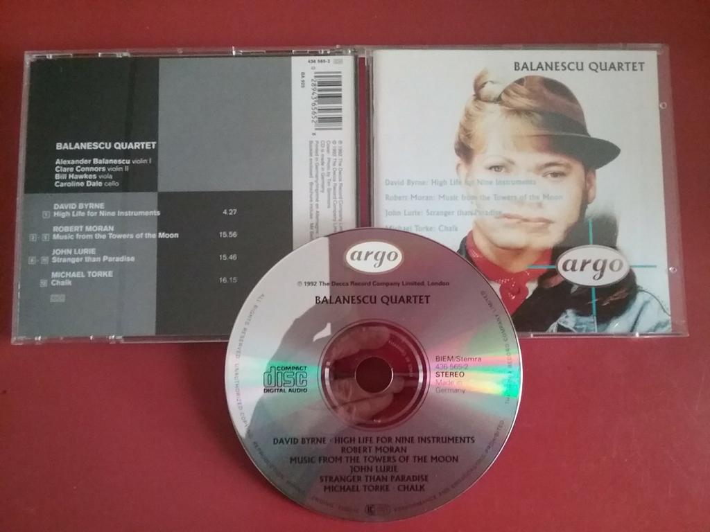 Balanescu Quartet - Byrne, Moran, Lurie, Torke, Ophalen of Verzenden, Classicisme, Zo goed als nieuw, Overige typen