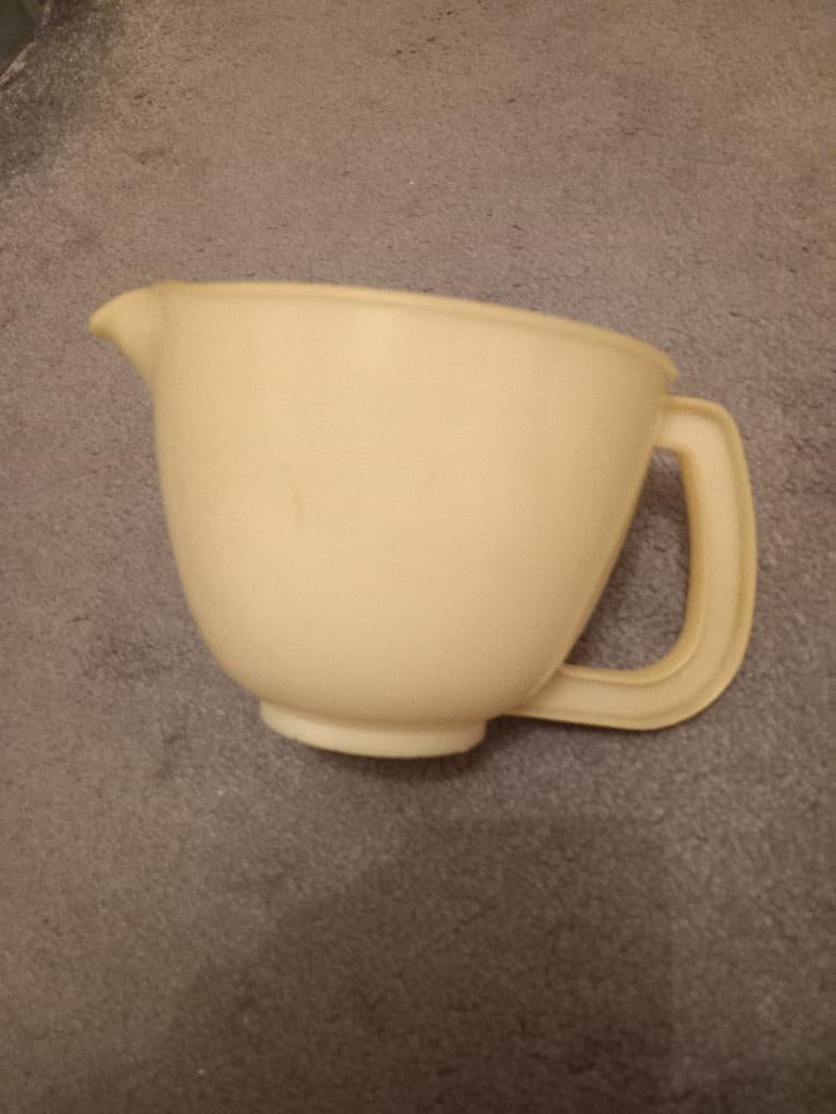 Beslagkom 1,3 liter kunststof, Huis en Inrichting, Keuken | Keukenbenodigdheden, Kunststof, Ophalen of Verzenden, Wit, Overige merken