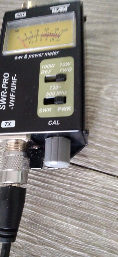 Vhf en uhf swr meter, Ophalen of Verzenden, Zo goed als nieuw