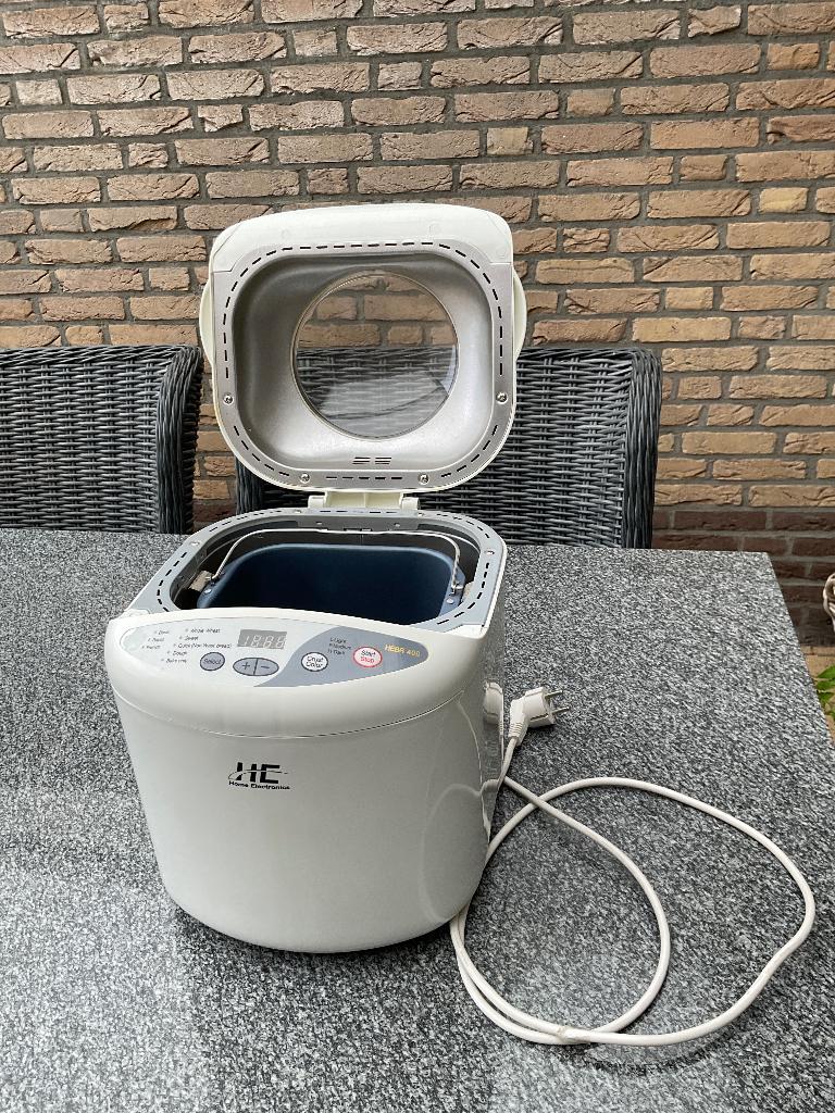 Broodbakmachine, Witgoed en Apparatuur, Gebruikt, 400 tot 800 gram deeg, Kijkvenster, Ophalen